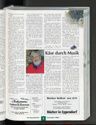 Käse durch Musik
