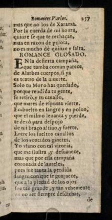 257-264, En la desierta campana