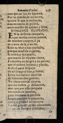 257-264, En la desierta campana
