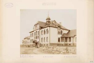 Irrenklinik der Christian-Albrechts-Universität Kiel: Vorderansicht Hauptgebäude