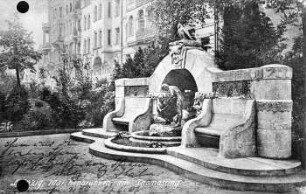 Leipzig: Märchenbrunnen am Thomasring