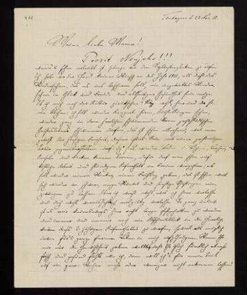 Brief an Mama, 23.11.1910, Tendaguru