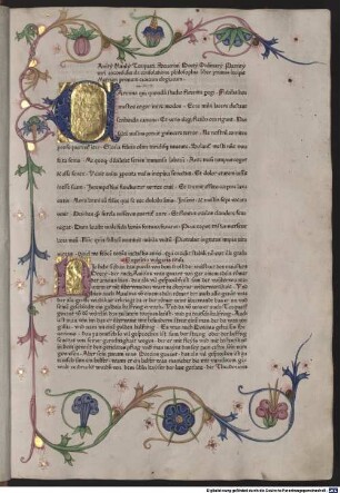 [De consolatione philosophiae] : vna cu[m] apparatu & expositione beati Thome de aquino ordinis predicatorum, [1]. [Text mit Übersetzung]