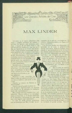 Los Grandes Artistas del Cine: Max Linder