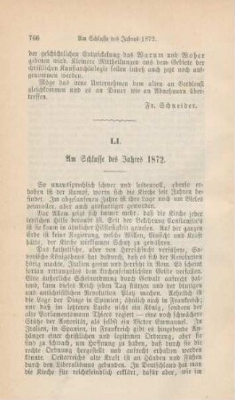 766-768 Am Schlusse des Jahres 1872