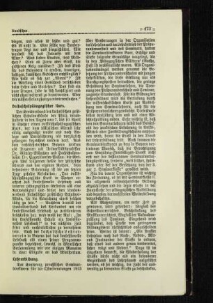 Lehrerbildung