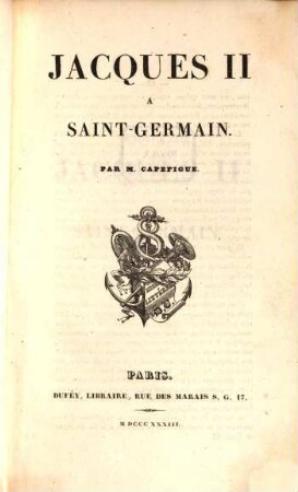 Jacques II. à Saint-Germain, 2