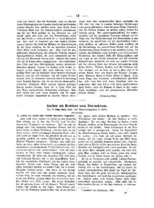 Luther als Erzieher zum Deutschtum : (Fortsetzung)