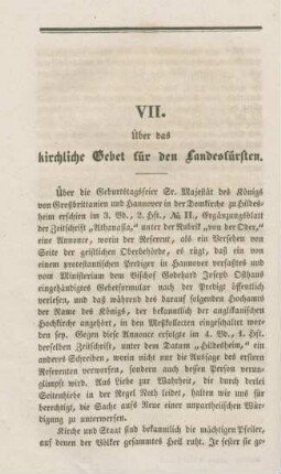 194-202 Ueber das kirchliche Gebet für den Landesfürsten