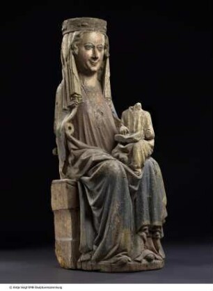 Thronende Maria mit dem Kind