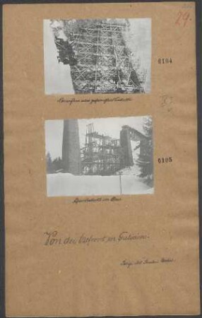 Neuaufbau eines gesprengten Viadukts