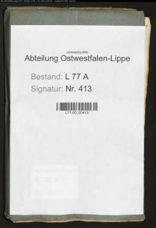Wrugeregister der Stadt Salzuflen, Bd. 1