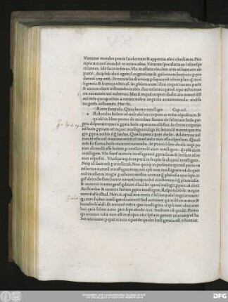 Ratio secunda. Quia homo intelligit Cap.vii.