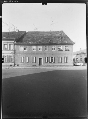 Delitzsch, Ritterstraße. Wohnhaus. Straßenfront