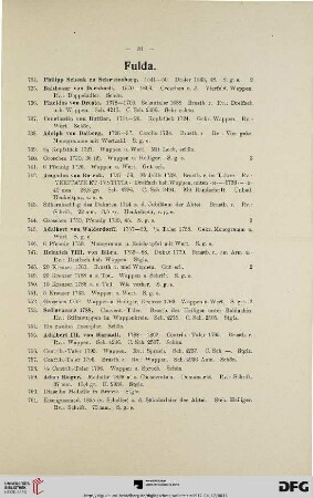 Fulda (Nr. 734-766)