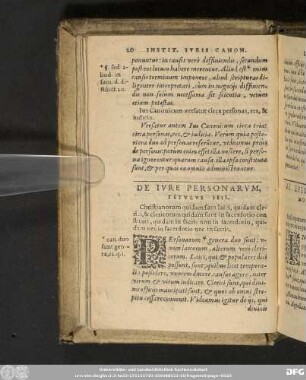De Iure Personarum, Titulus IIII.