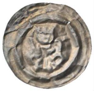 Fundmünze, Brakteat, 1253 - 1278