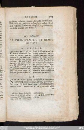 Tit. XXXVIII. De Poenitentiis Et Remissionibus.