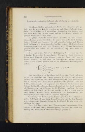 Diamidotriphenylmethanfarbstoffe oder Farbstoffe der Malachitgrünreihe.