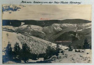 Foto mit Blick von der Potur Mulde auf den Rossberg