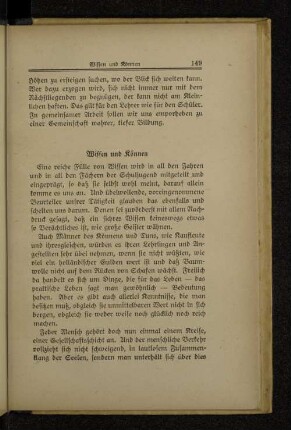 Wissen und Können