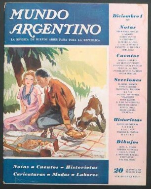 [Picnic con el perro] [Dibujo]