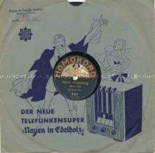 Telefunken-Plattenhülle