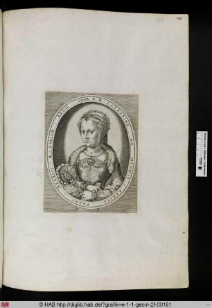 Caterina de Medici, Königin von Frankreich.