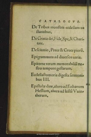 Catalogus