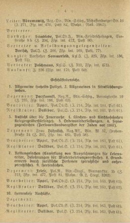 Geschäftsbereiche