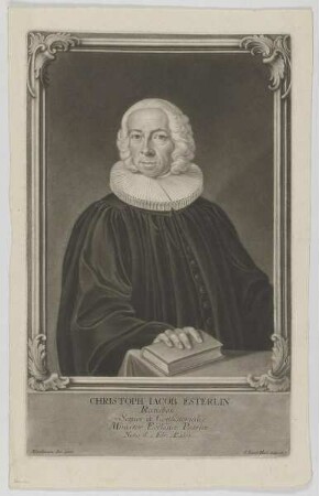Bildnis des Christoph Iacob Esterlin
