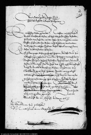 Joachim Ernst an Plötzkau, Hauptmann
