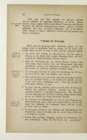 Folgen der Kreuzzüge