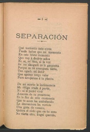 Separación