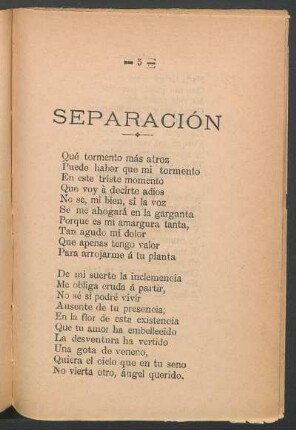 Separación