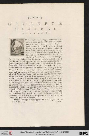 Giuseppe Hickels pittore
