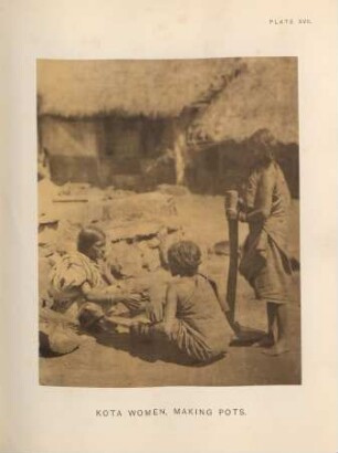 Kota women, making pots