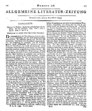 Das Orakel zu Endor. Eine uralte Geschichte für den Abend des achtzehnten Jahrhunderts bearbeitet. Leipzig: Leo 1794