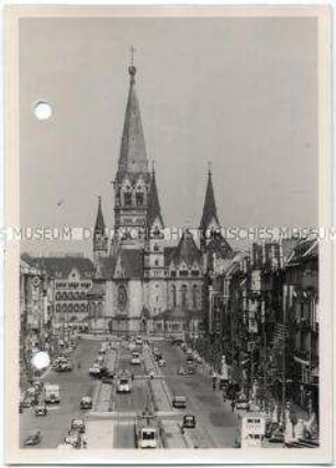 Berlin, Tauentzienstraße und Kaiser-Wilhelm-Gedächtniskirche