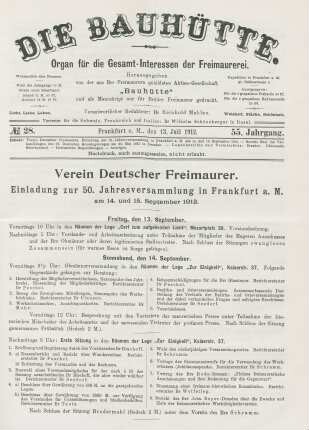 No. 28. Frankfurt a. M., den 13. Juli 1912. 55. Jahrgang.