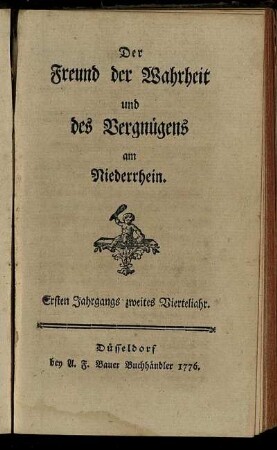Ersten Jahrgangs zweites Vierteljahr.