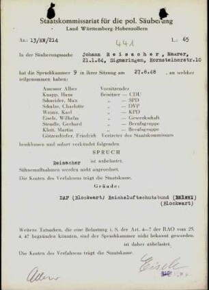 Reisacher, Johann