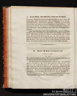 B. Von Schweineställen