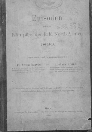 Episoden aus den Kämpfen der k. k. Nord-Armee 1866