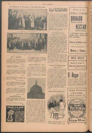 El centenario de Sarmiento en Mercedes (San Luis) [Fotografías]
