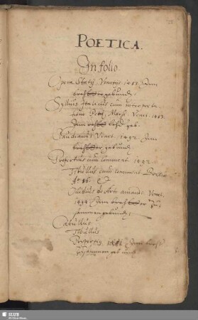 Bl. 125r-139r: Poetica