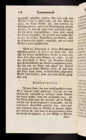 150-155, Kupervitriol; Zinkvitriol; Kobolt- und Nikelvitiol