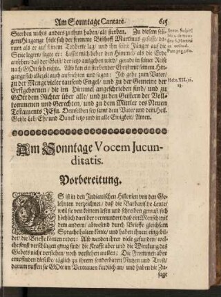 Am Sonntage Vocem Jucunditatis