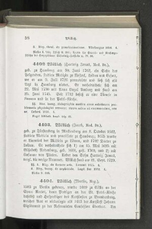 4402. Willich (Hartwig Jonas, Med. Dr.).