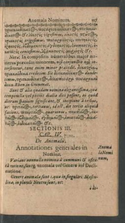 Cap. IV. De Anomalis.